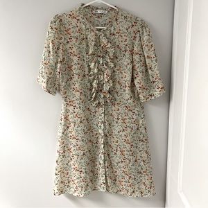 Zara floral dress